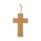 Cruz de cerámica gres