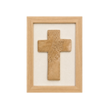 Cuadro cruz cerámica gres