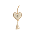 Cunero corazón a crochet