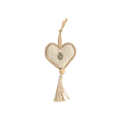 Cunero corazón a crochet