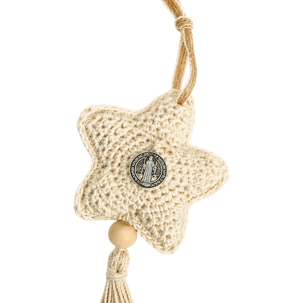 Cunero estrella a crochet